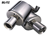 Blitz Nur Spec DT Exhaust System - Single Exit - 67636 - Impreza S-GT GH8